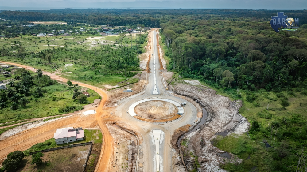 Chantier d'entretien routier