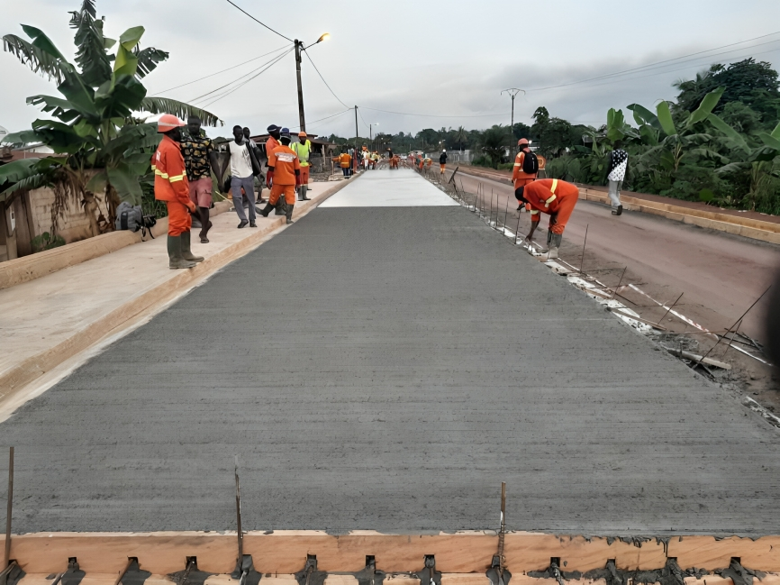 Réhabilitation RN1 — Libreville / Ntoum